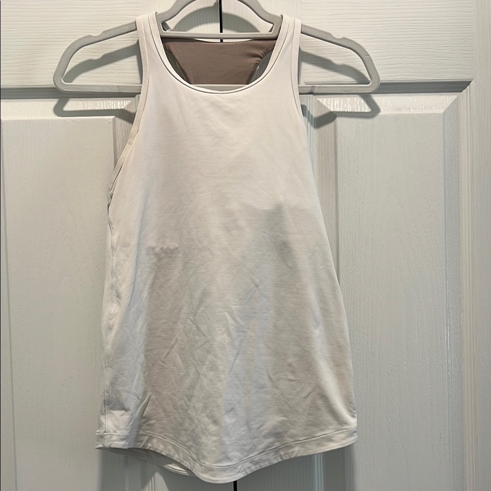 lululemon athletica White Tank Top
